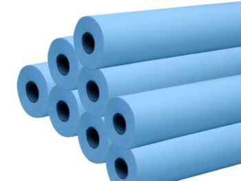8 Draps D'Examen Lisses Bleus 65 X 38 Cm - 150 Formats