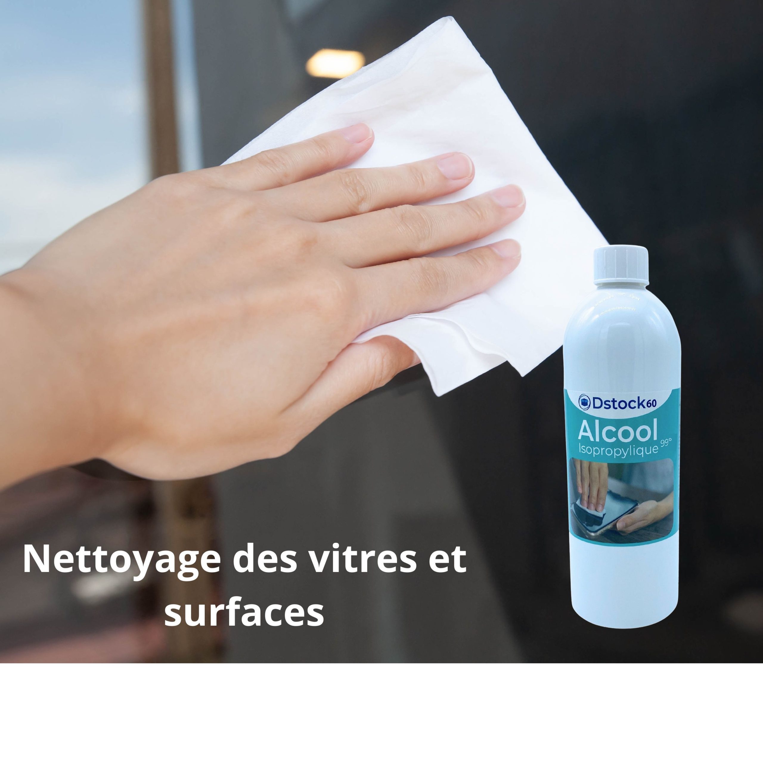 Alcool Isopropylique 5L, Nettoyant Multi-Usages, Haute Pureté 99° - lot de 1 – Image 2