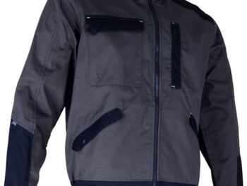 Veste de travail LMA multipoches - CARBURE – gris sombre / noir – 2220 - Taille de vêtements S