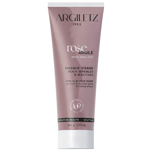 Masque à l'argile rose pour les peaux sensibles et réactives