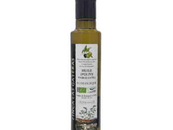 Huile d'olive vierge extra et écologique en bouteille