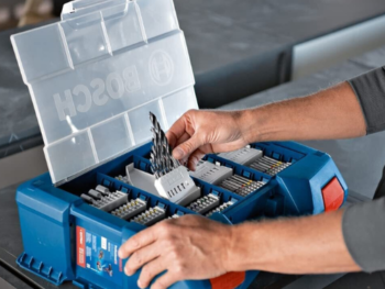 Bosch Professional GSB 18V-28 -Perceuse-visseuse à percussion sans fil + 2 batteries, accessoires