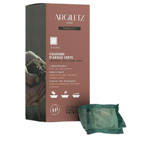 Coussins d'argile pour le jardin - Enrichit le sol et diminue les arrosages – Image 2