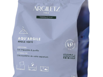 Aqu'argile pour les aquariums - Stabilise l'écosystème & absorbe les impuretés
